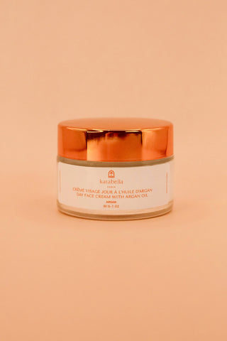 Crème visage jour à l'huile d'argan