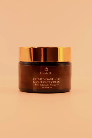 Crème visage nuit au figue de barbarie