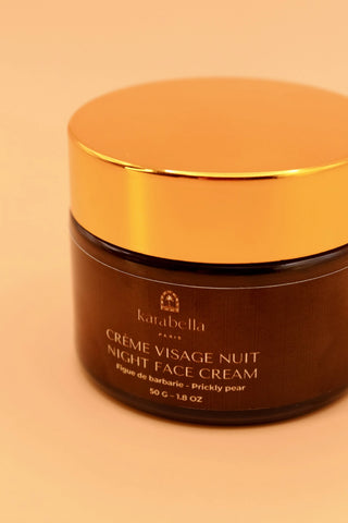 Crème visage nuit au figue de barbarie