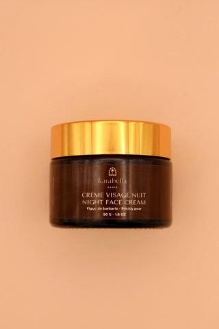 Crème visage nuit au figue de barbarie