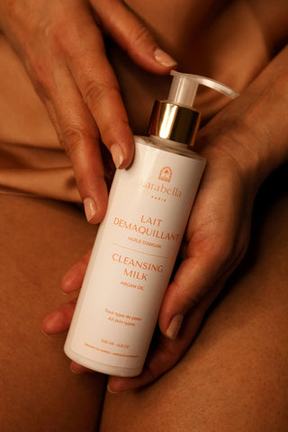 Lait d'émaquillant huile d'argan