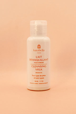 Lait d'émaquillant huile d'argan