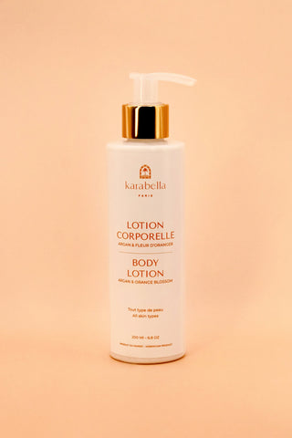 Lotion corporelle argan & fleur d'oranger