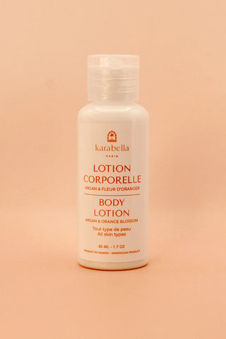 Lotion corporelle argan & fleur d'oranger