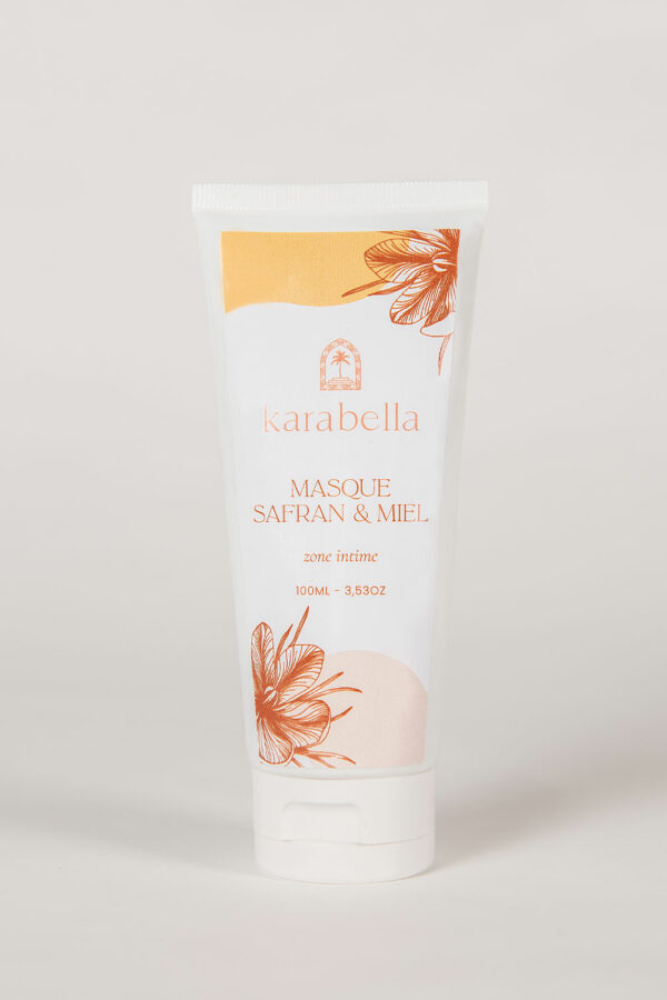 Masque safran miel