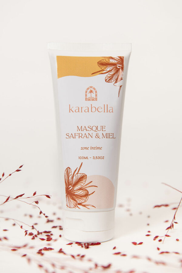 Masque safran miel